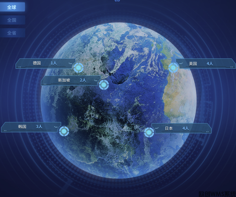 智慧仓储物流调度大屏